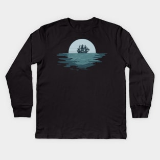 Bosun's Moon Kids Long Sleeve T-Shirt